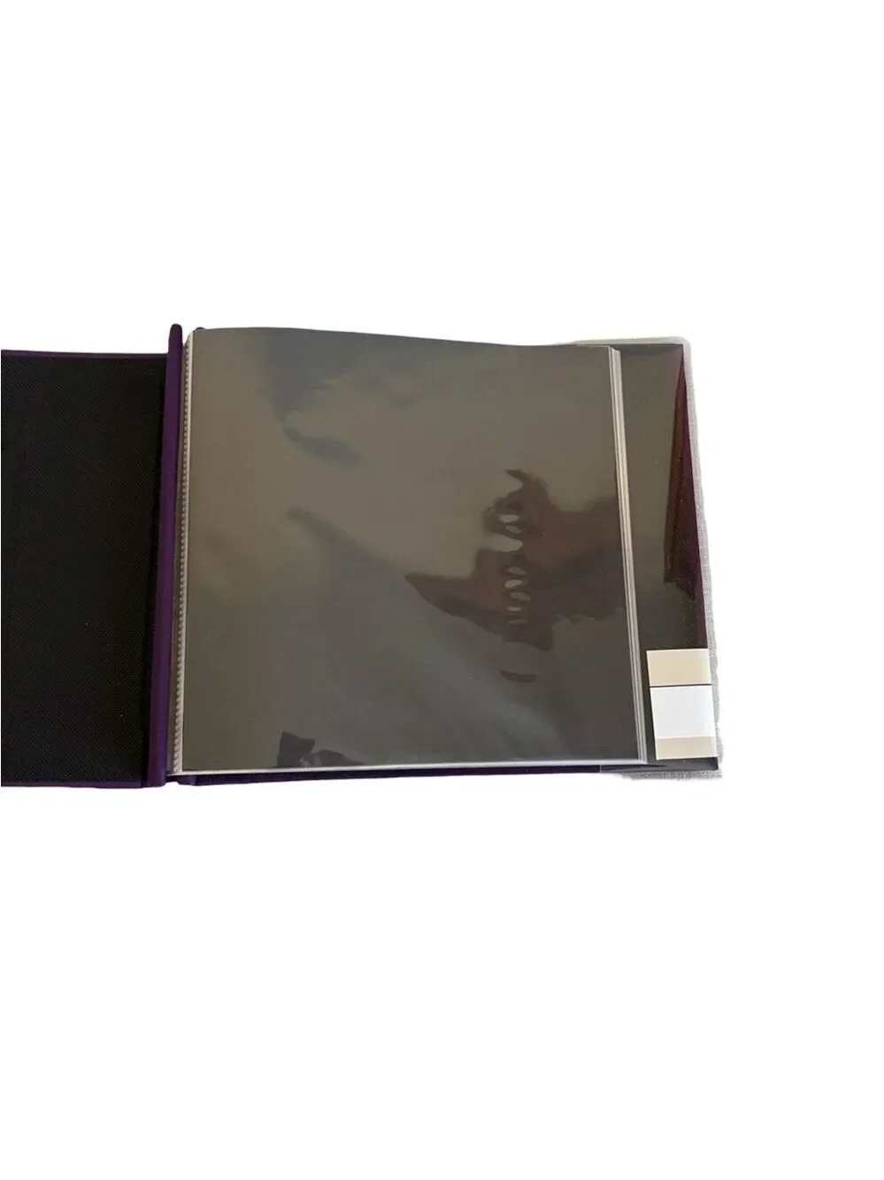 Recollections 8 x 8 Scrapbook Album Post Bound Photo Safe Purple New